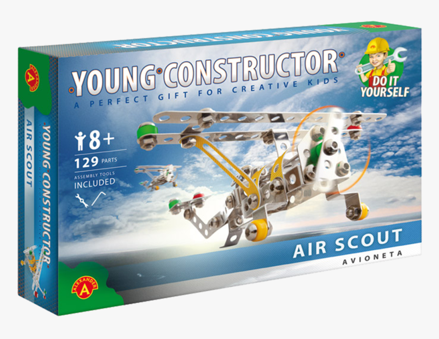 Mały Konstruktor Samolot, HD Png Download