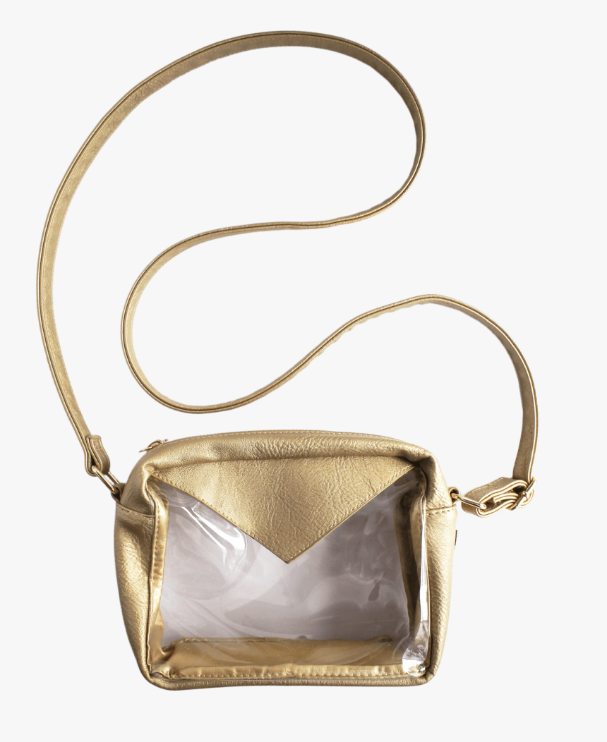 Packed Party Stadium Crossbody Bag Gold Bag - Shoulder Bag, HD Png Download