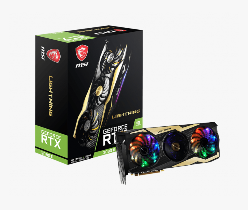 Rtx 2080 Ti Lightning, HD Png Download