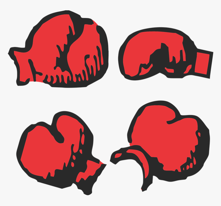 Boxing Gloves, Box, Boxing, Gloves, Fight, Glove, Punch - Boxerské Rukavice Png, Transparent Png