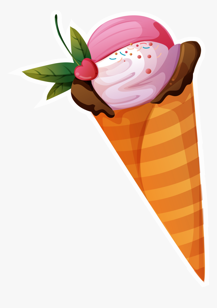 Png Download Ice Cream Clipart - Ice Cream Cartoon Png, Transparent Png