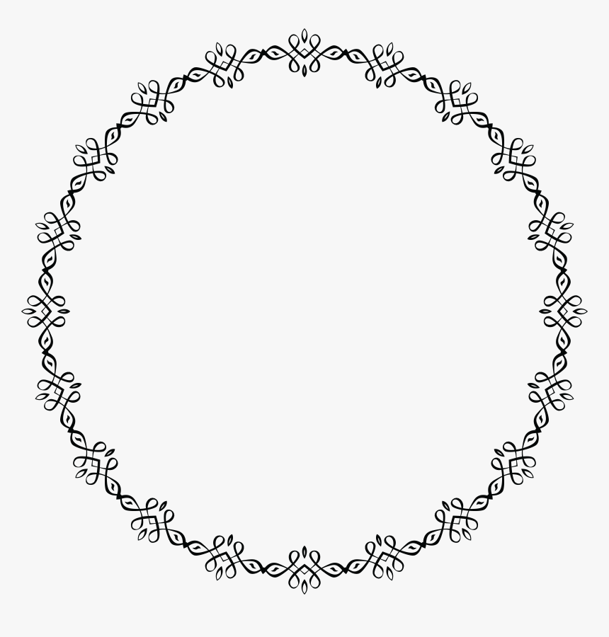 Transparent Picture Frame Clip Art - Wedding Invitation Ornaments Png, Png Download