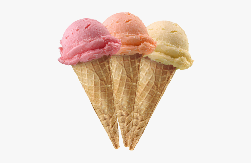 Ice Cream Cone Milk, HD Png Download