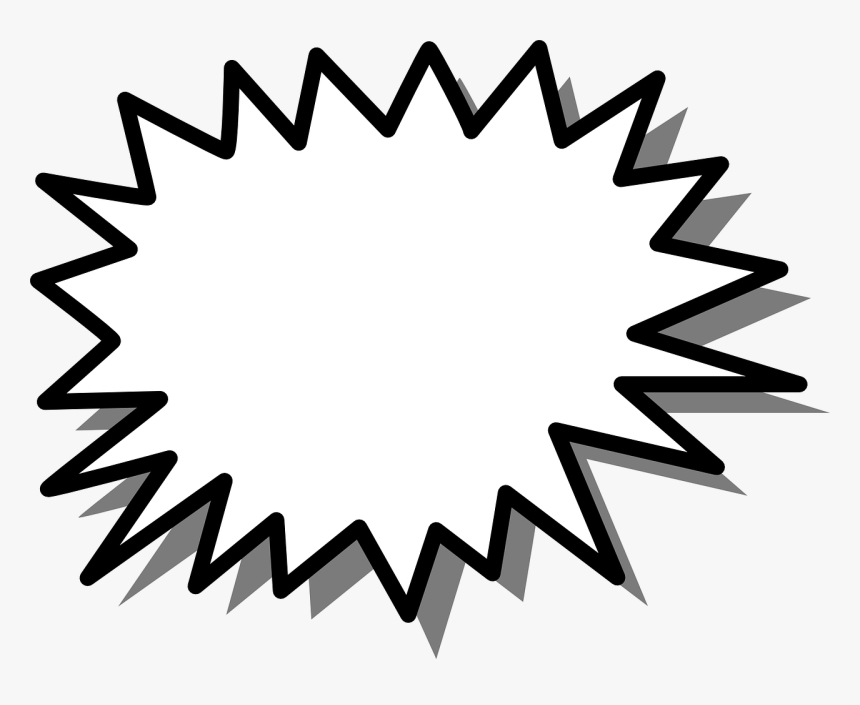Fala, Forma, Estrelas, Explosão, Design, Mensagem, HD Png Download