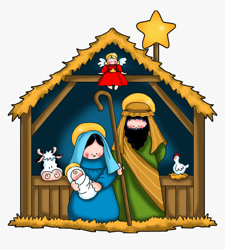Free Images Download Nativity - Nativity Clipart, HD Png Download