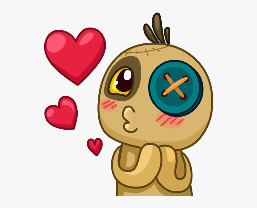 Hd Doll Chumbo Telegram - Voodoo Doll Cartoon Head, HD Png Download