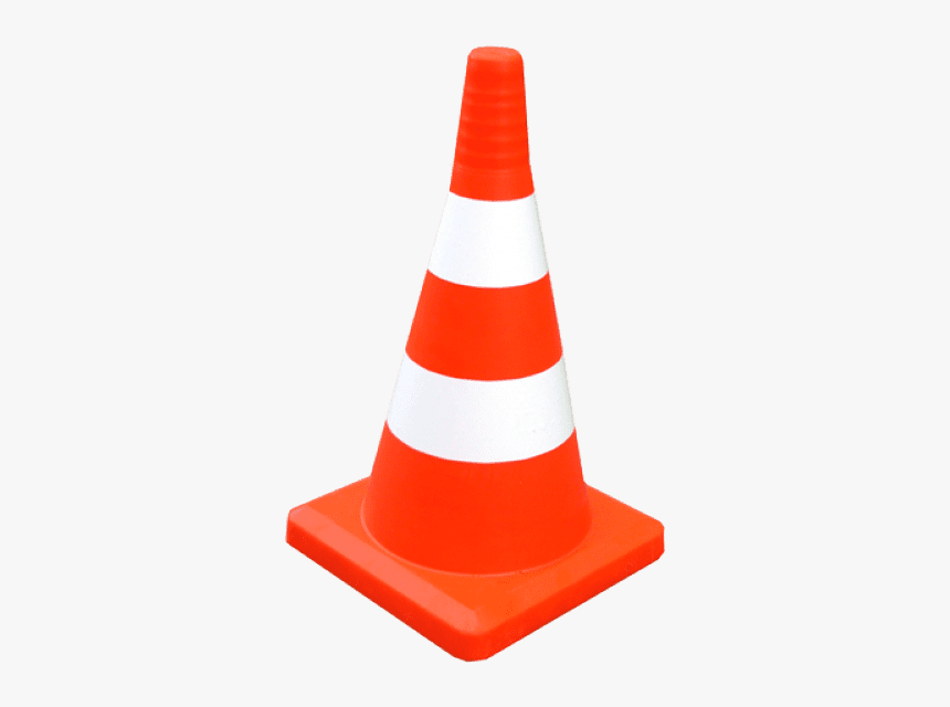 Orange Cone Png, Transparent Png