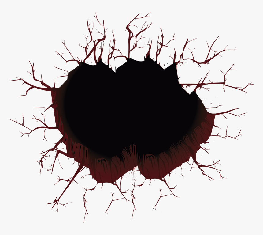 Efecto De Pared Rota, HD Png Download