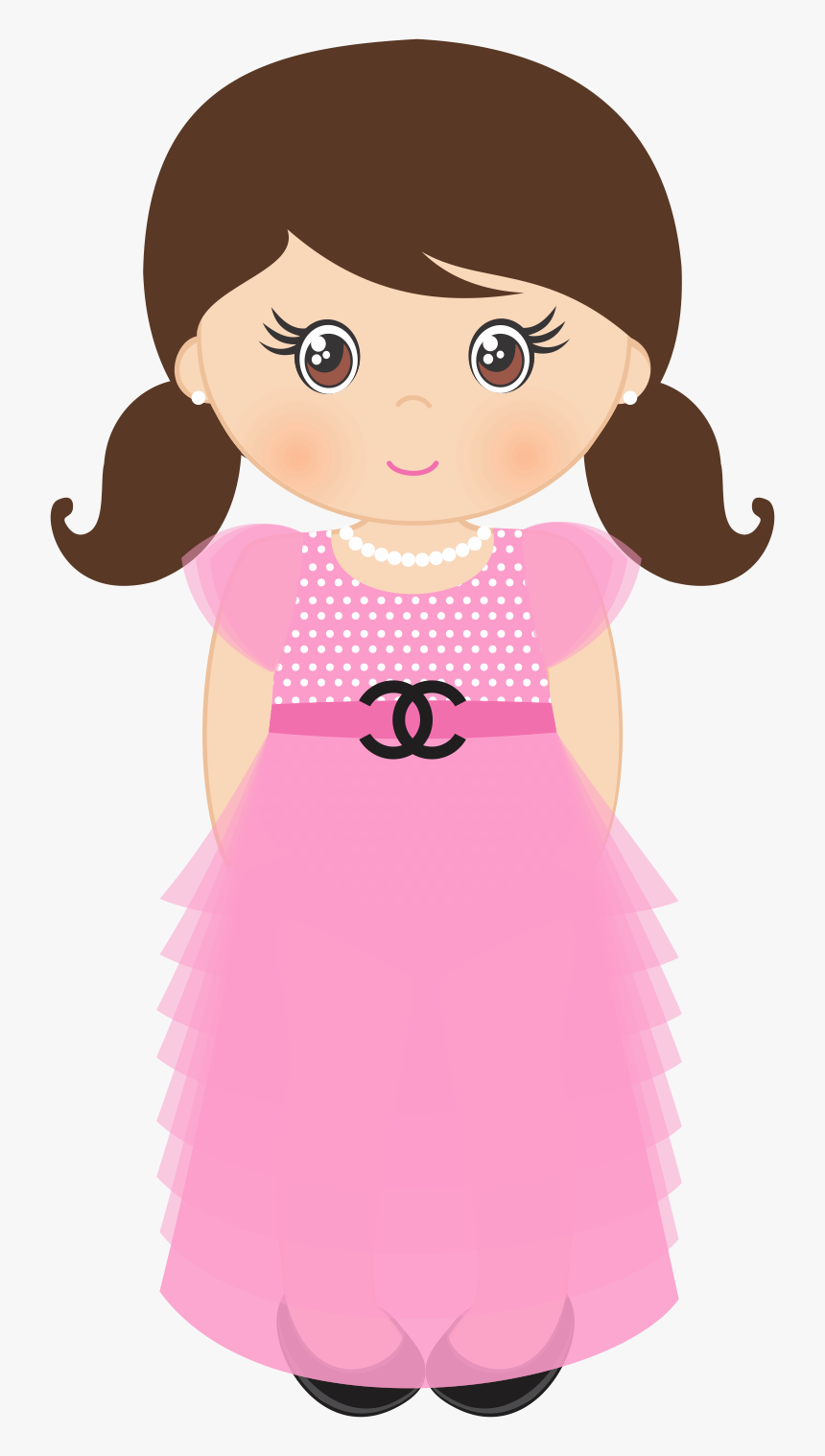 Transparent Pink Hair Png - American Girl Doll Clip Art, Png Download