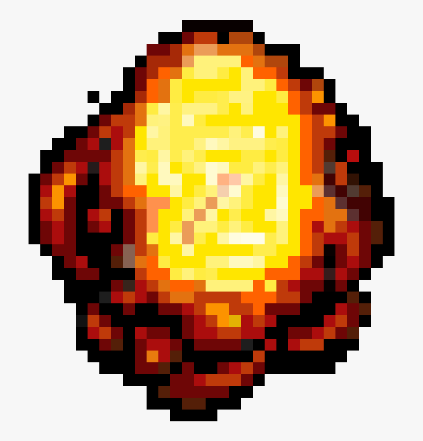 Pixel Jack O Lantern, HD Png Download