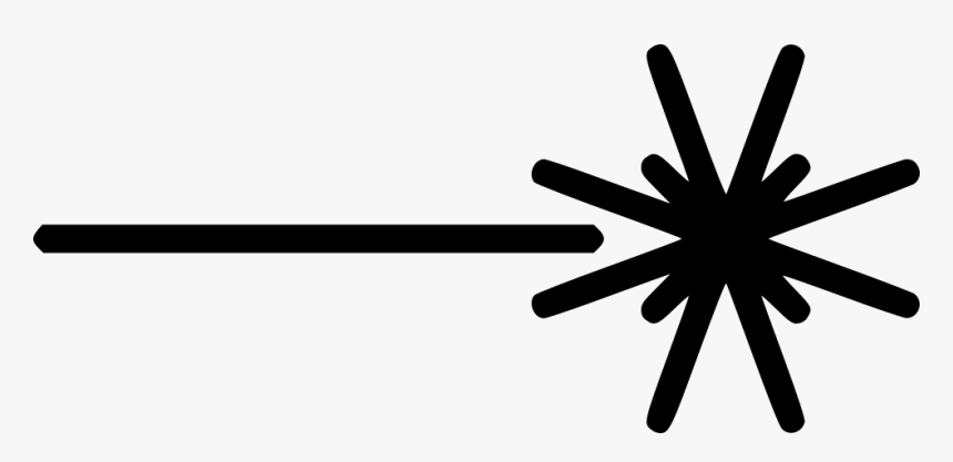 Laser Beam - Laser Beam Black And White, HD Png Download