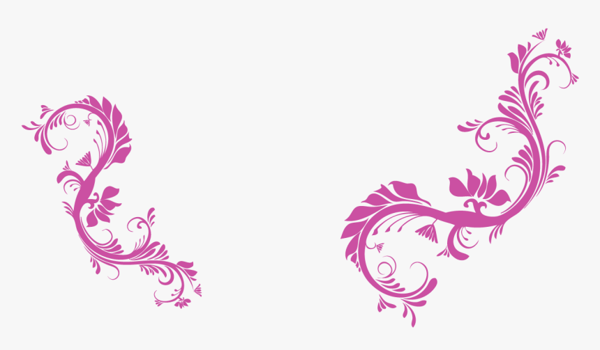 Download Swirls Transparent Background - Transparent Background Swirl Design, HD Png Download