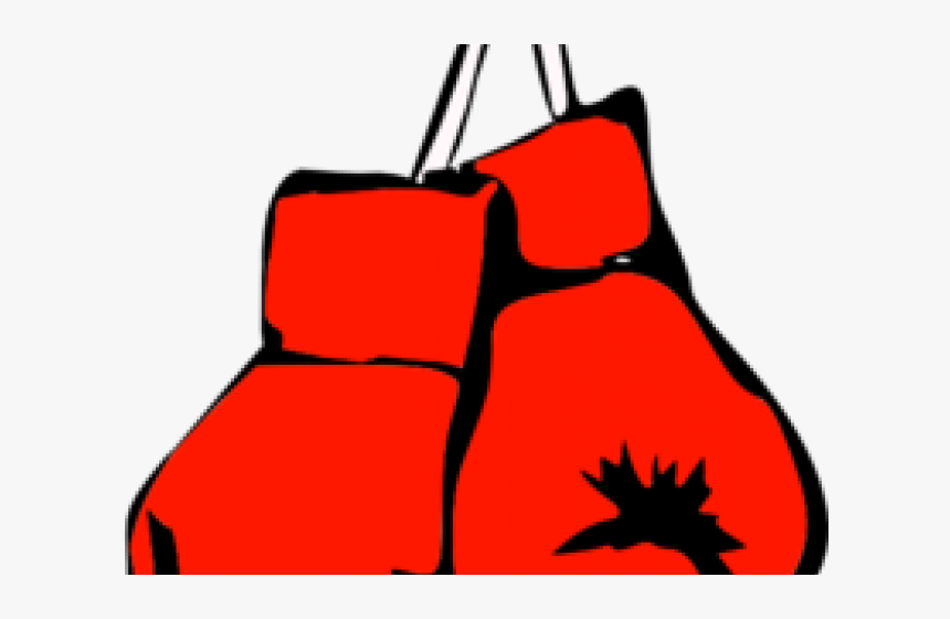 Gloves Clipart Box Glove - Hanging Boxing Glove, HD Png Download