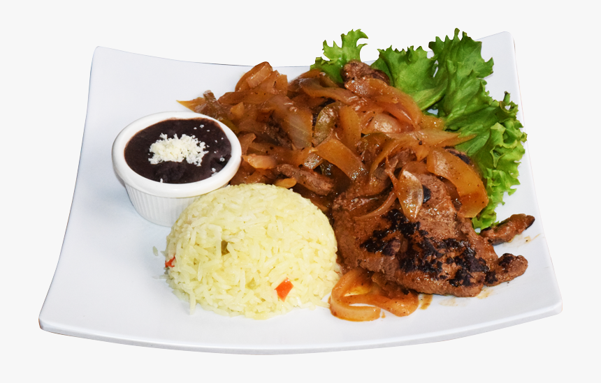 Steamed Rice - Higado Encebollado Png, Transparent Png