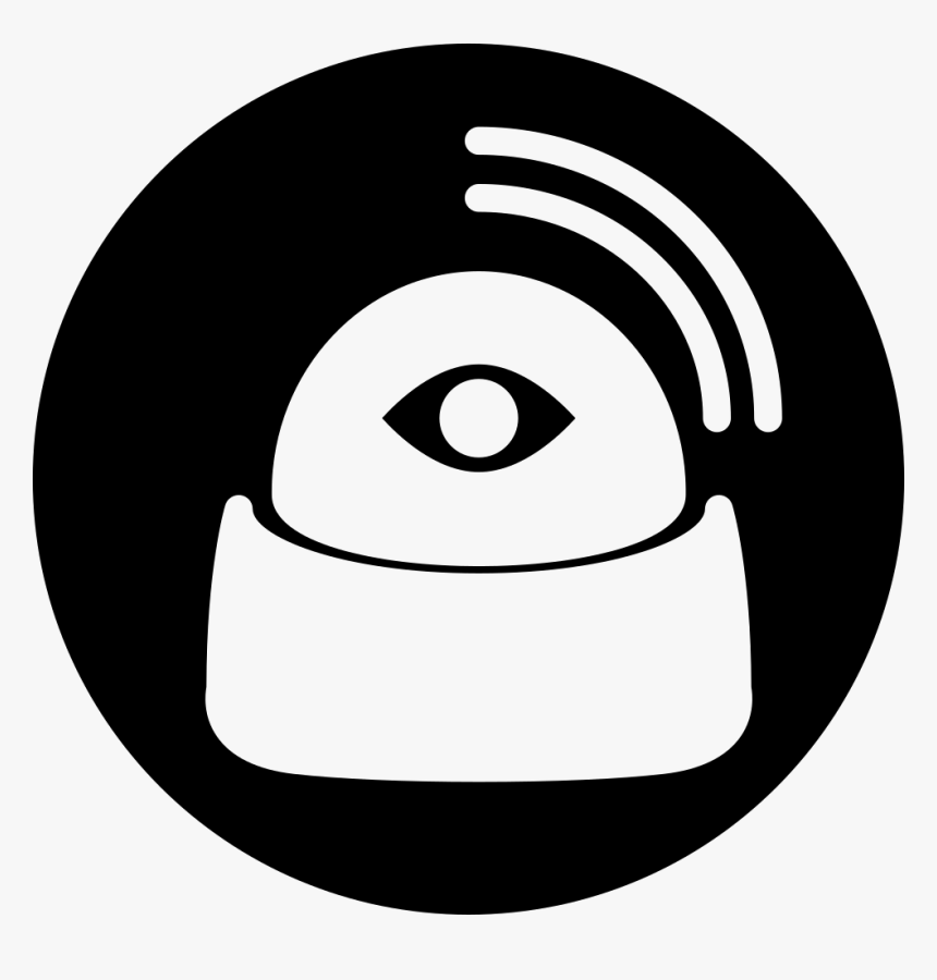 Surveillance Active Video Camera Symbol - Icono Camaras De Vigilancia Png, Transparent Png