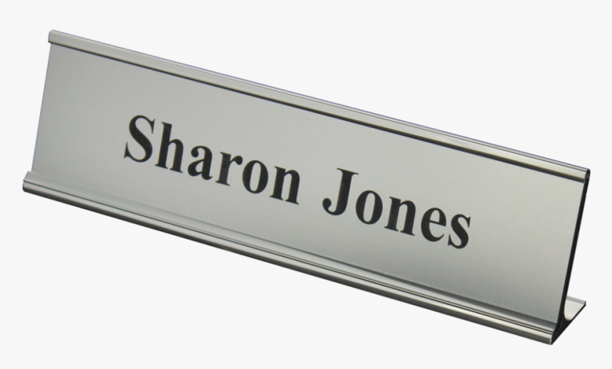 Nametags Name Plates Edmond Trophy Awards Desk Name - Desk Name Plate Transparent, HD Png Download