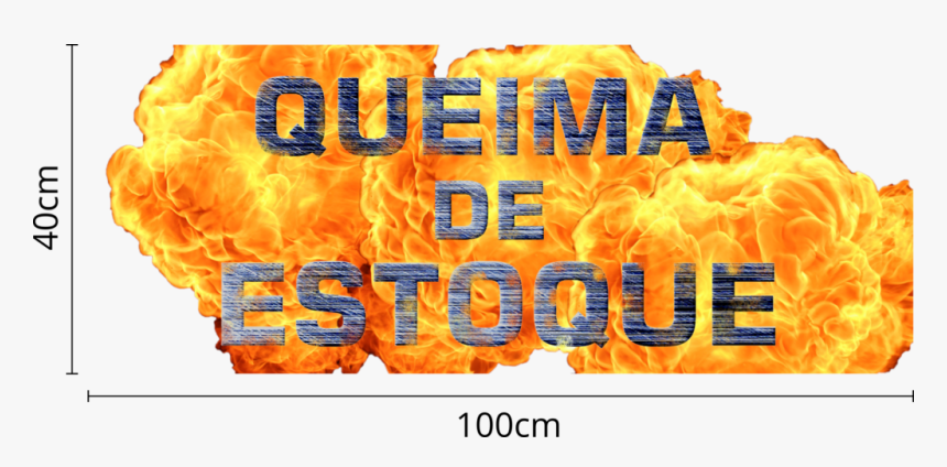 Propaganda De Queima De Estoque, HD Png Download