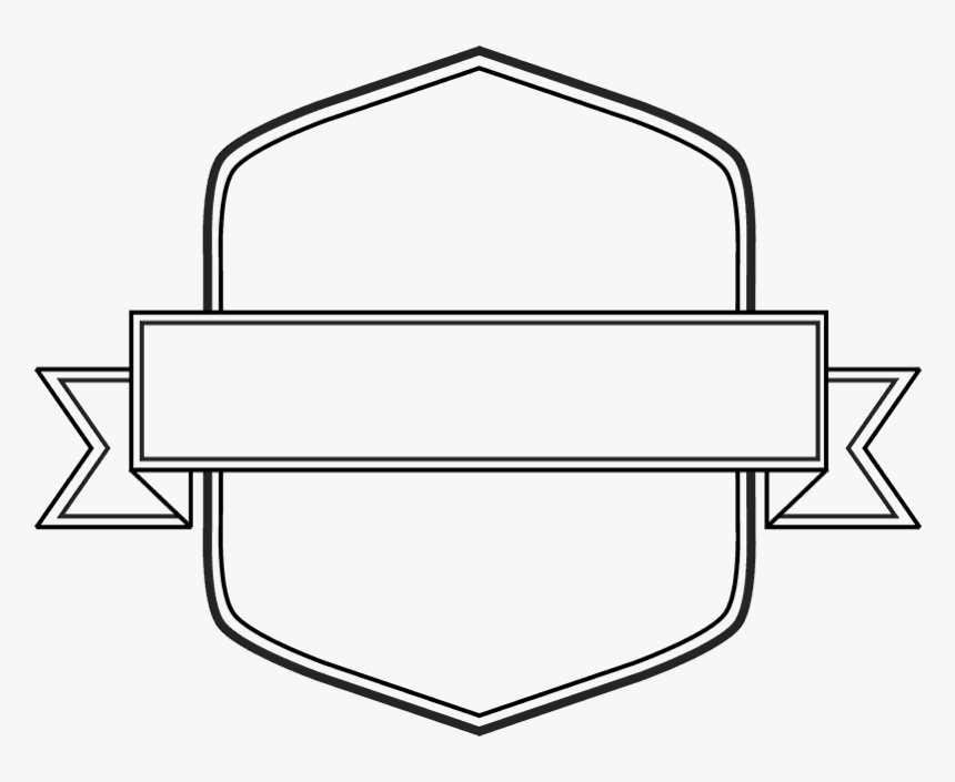 Transparent Shield Outline Clipart - Line Art, HD Png Download