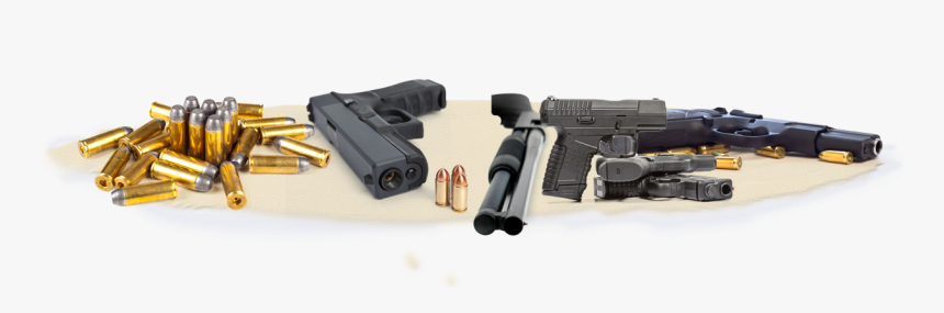 Transparent Gun Bullet Png - Guns And Bullets Png, Png Download