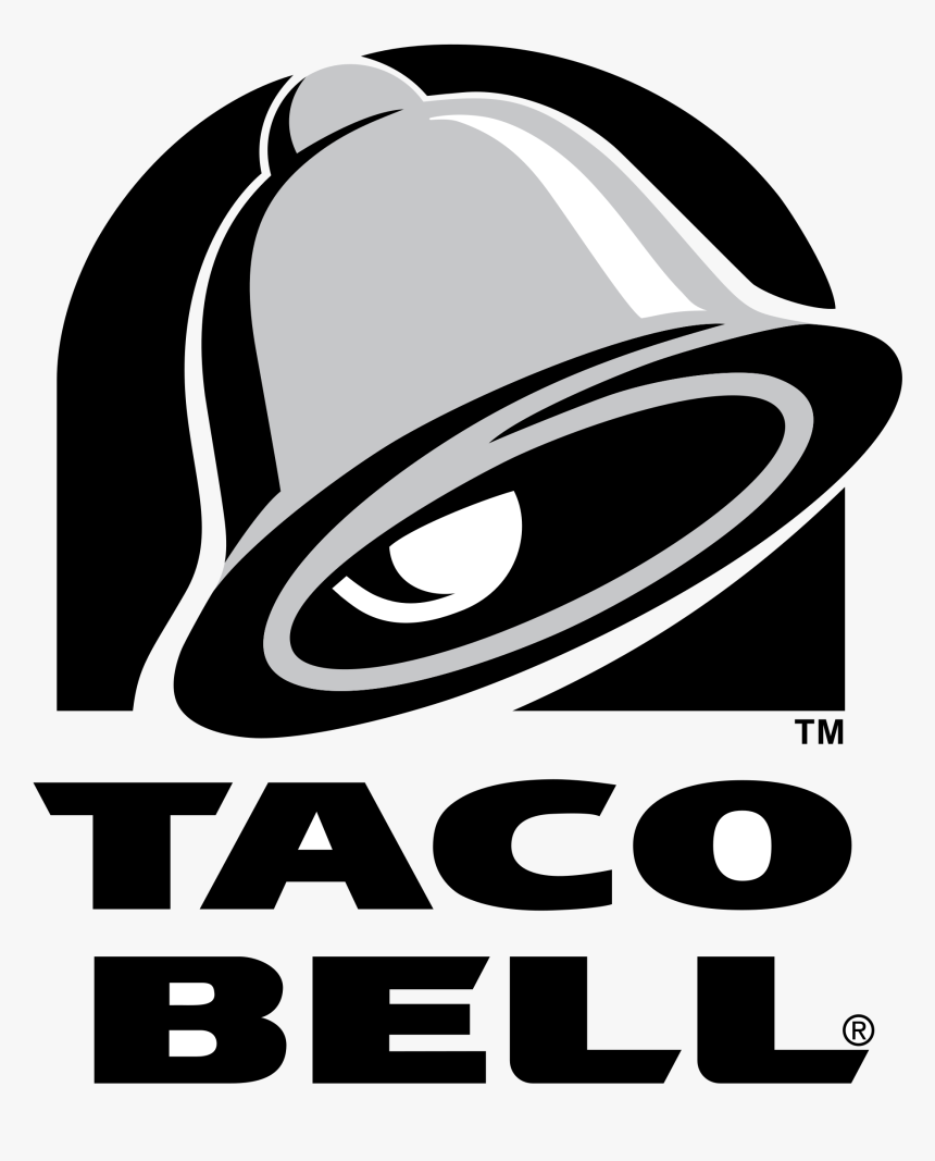 Bell Logo Png Vector - White Taco Bell Logo, Transparent Png