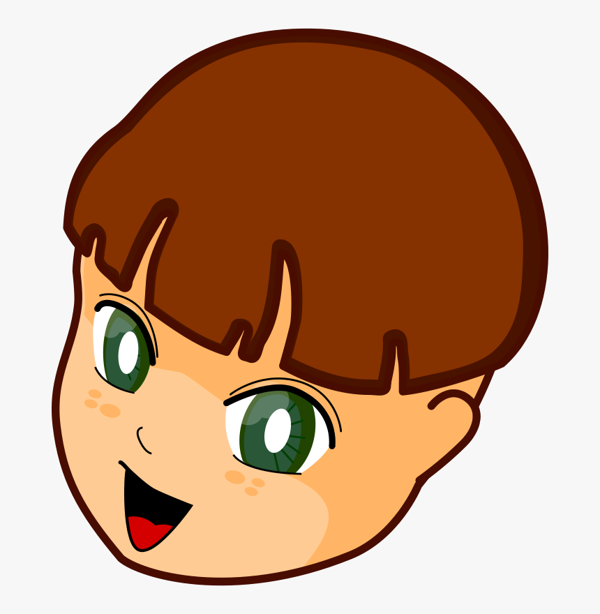 Anime Boy Svg Clip Arts - Boy Clip Art, HD Png Download
