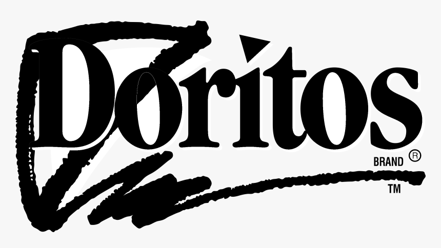 Doritos Logo Png - Black And White Doritos, Transparent Png
