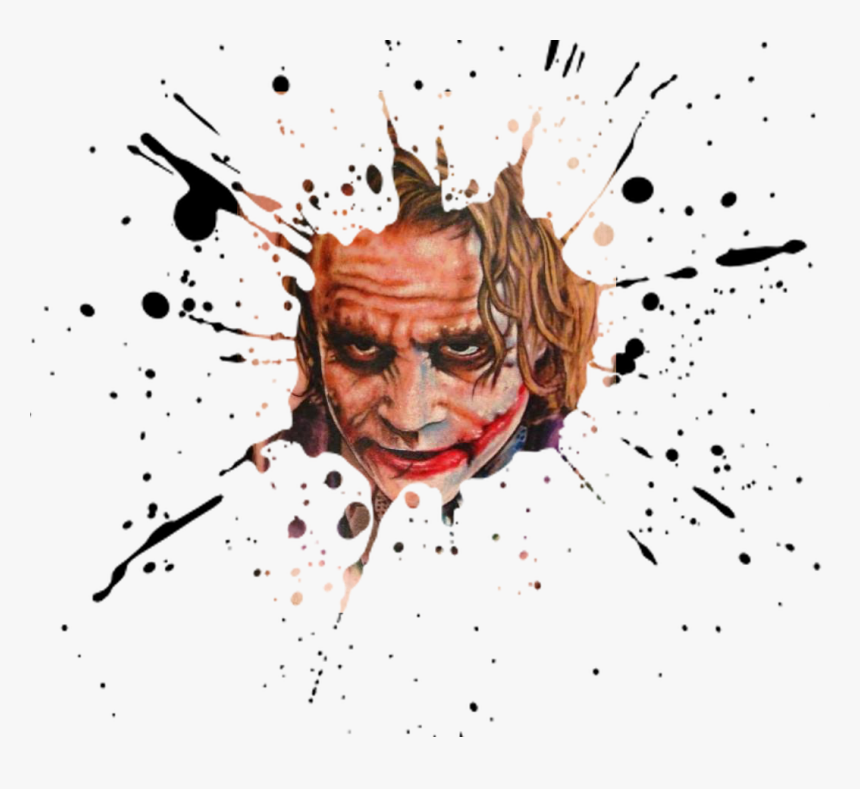 Black Paint Splatter Transparent, HD Png Download