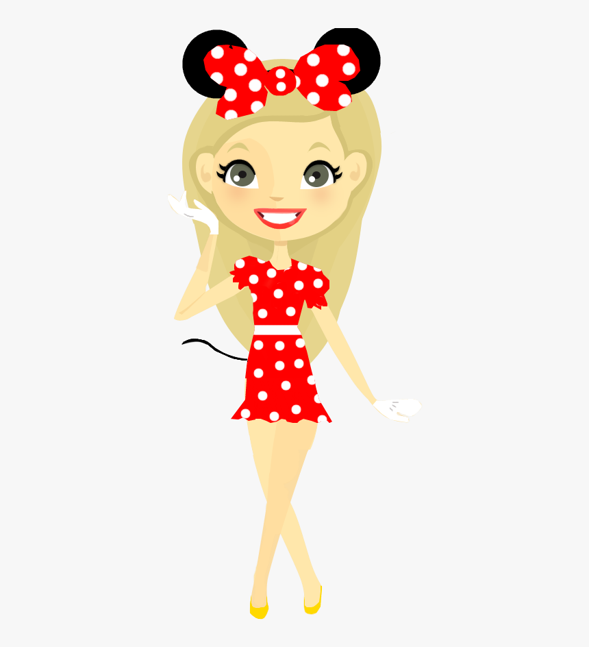 Doll Clipart Broken Doll - Minnie Mouse, HD Png Download