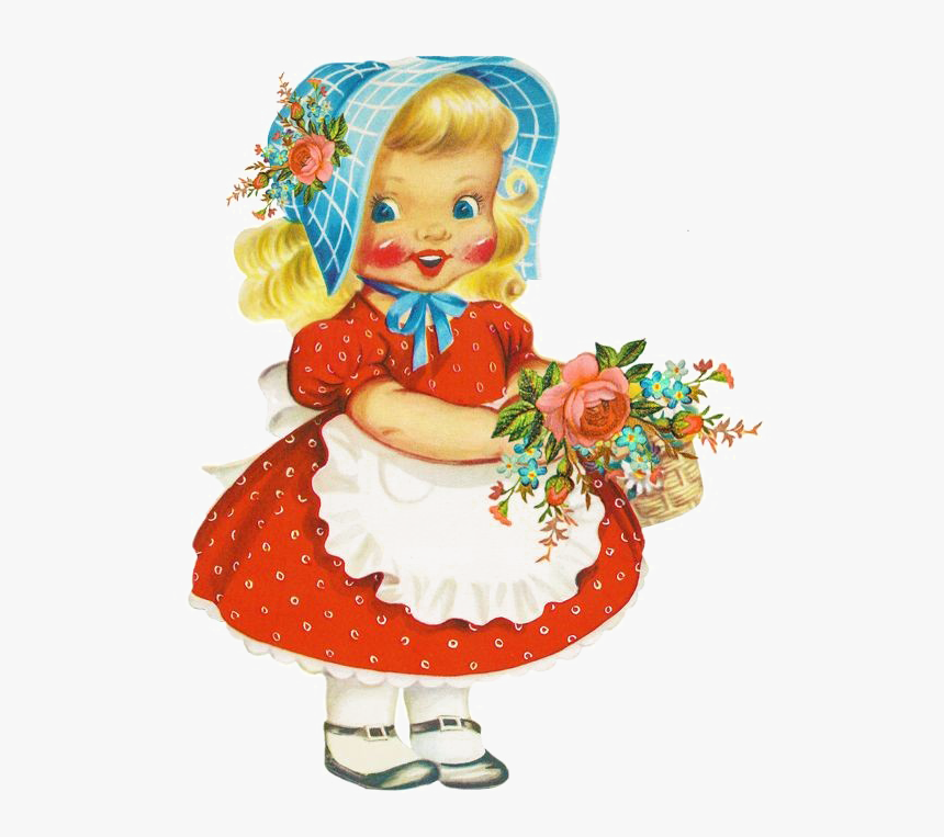 Japanese Doll Png Hd - Vintage Mothers Day, Transparent Png