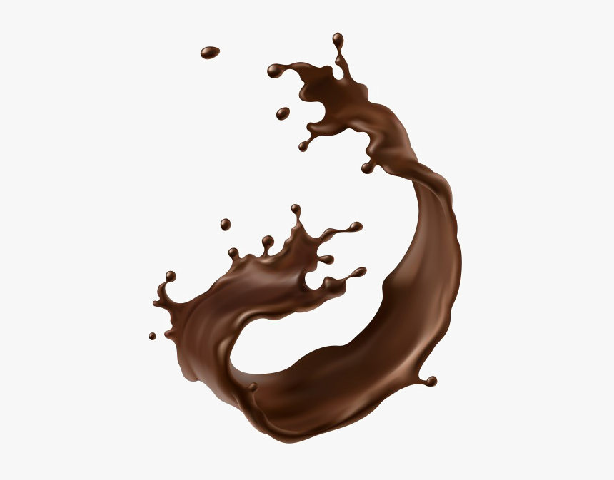 Chocolate Splash Png Image With Transparent Background - Transparent Background Chocolate Splash, Png Download