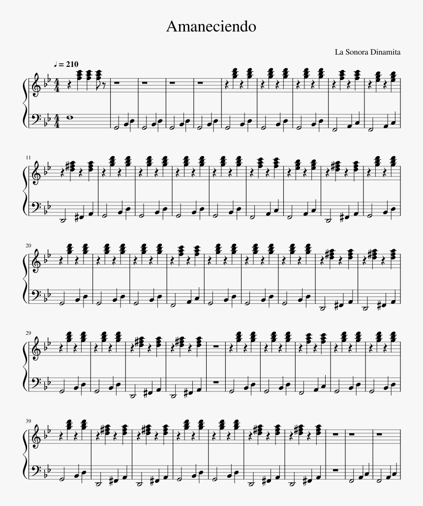 Red Strings Club Piano Sheet, HD Png Download