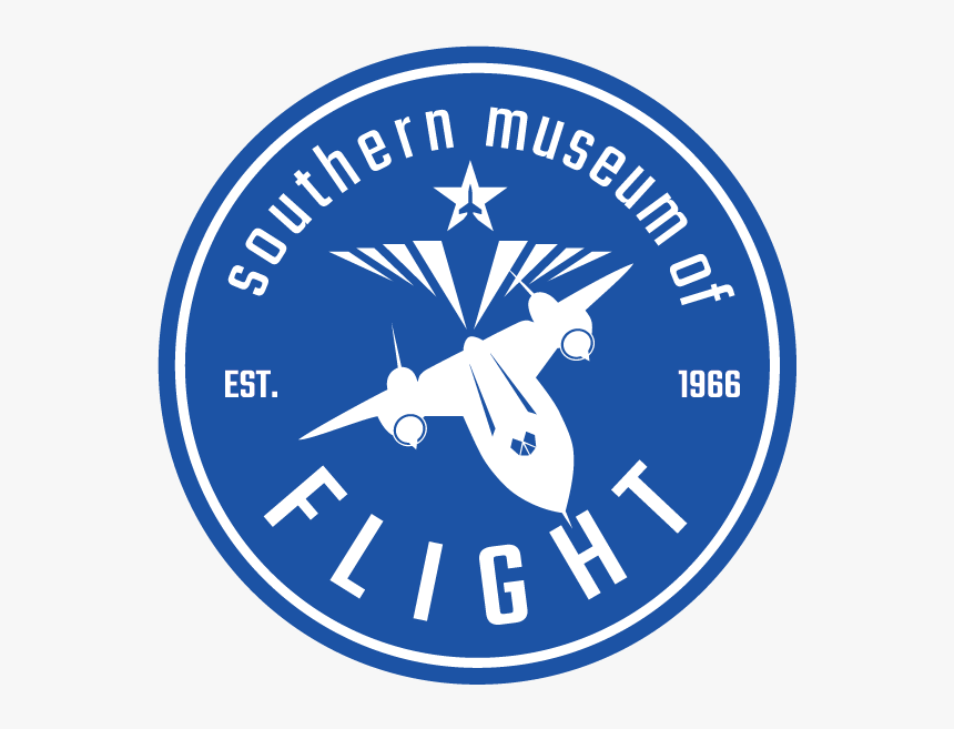2 Color Logo Padbtm - Southern Museum Of Flight Logo, HD Png Download
