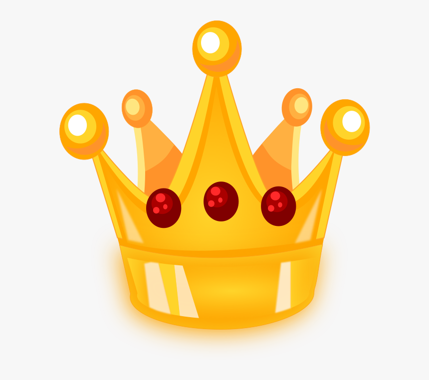 Onlinelabels Clip Art Royal - Cartoon Crown No Background, HD Png
