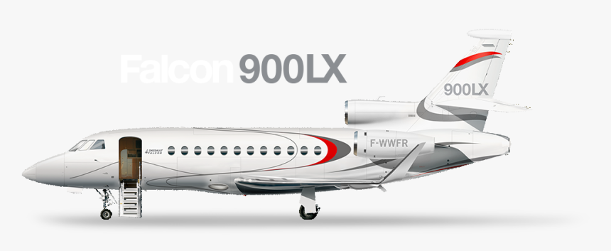 Falcon 900 X Png, Transparent Png