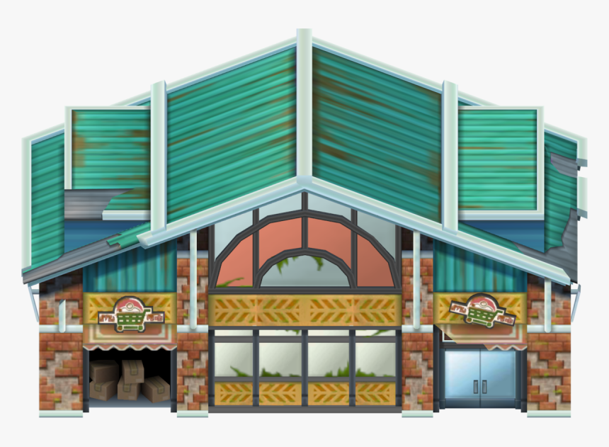 Pokemon Abandoned Supermarket, HD Png Download