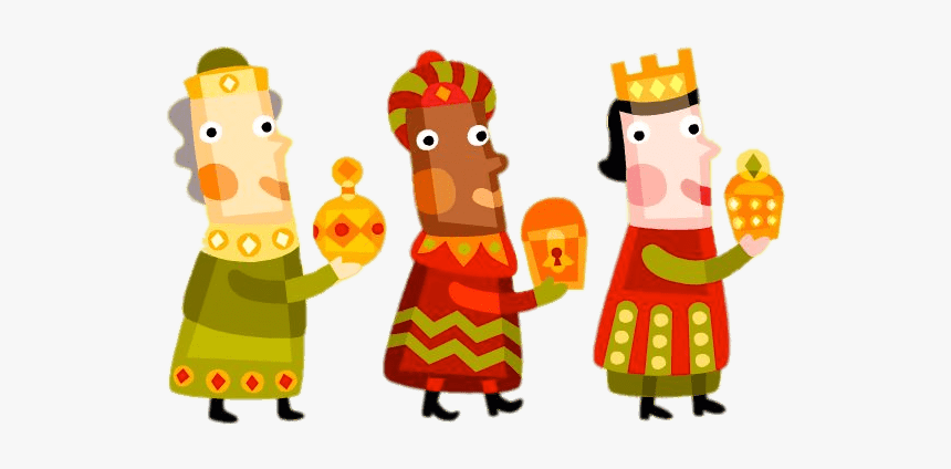 Epiphany Three Kings Illustration - Three Kings Day, HD Png Download
