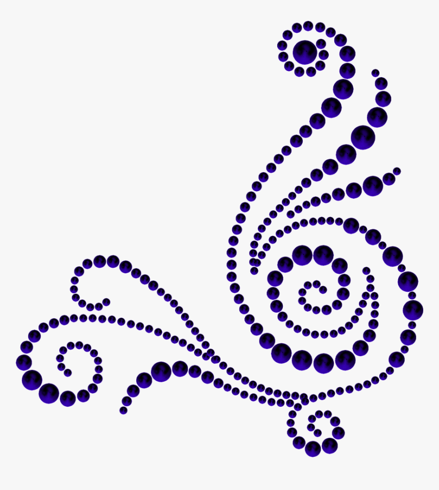 Transparent Pearl Border Clipart - Necklace, HD Png Download