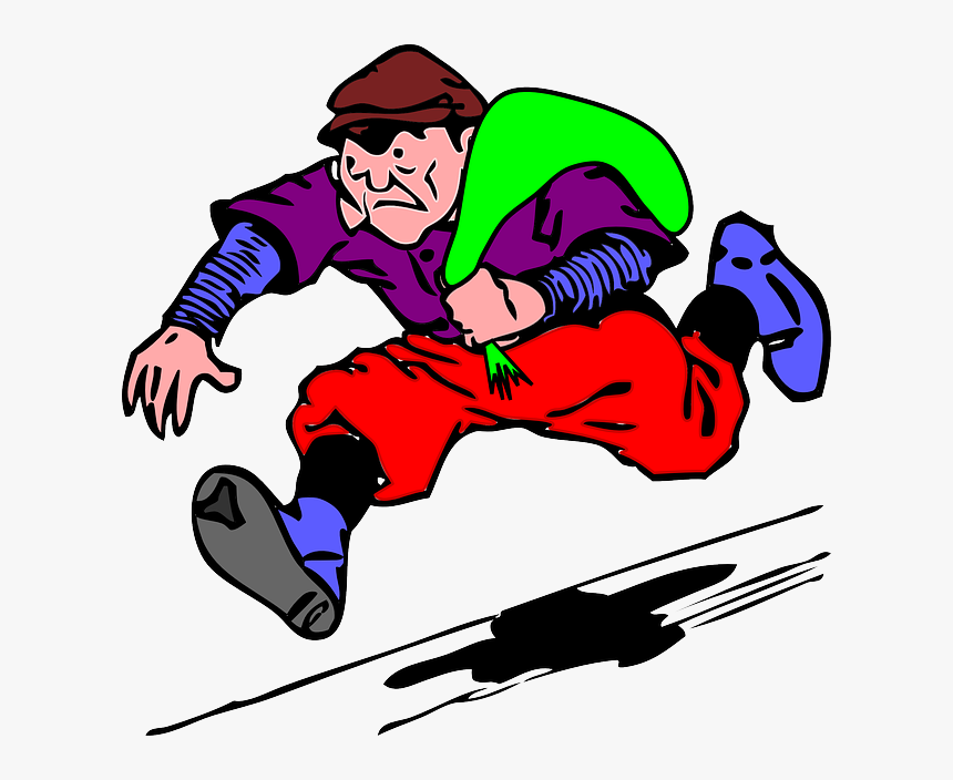 Stealing-294489 - Robber Clip Art, HD Png Download