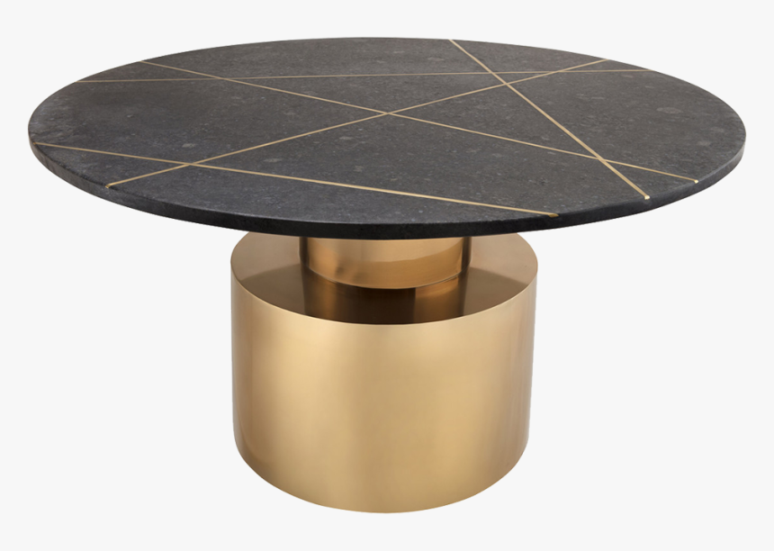 Terzo Black Marble Cocktail Table, HD Png Download