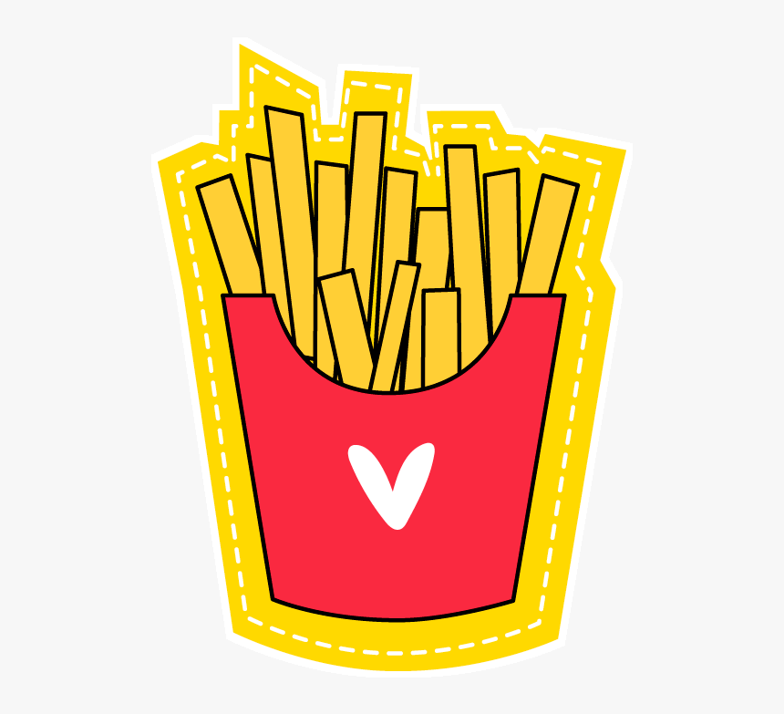 Adesivo Love Batata Frita De Andr Correia Colab55, HD Png Download