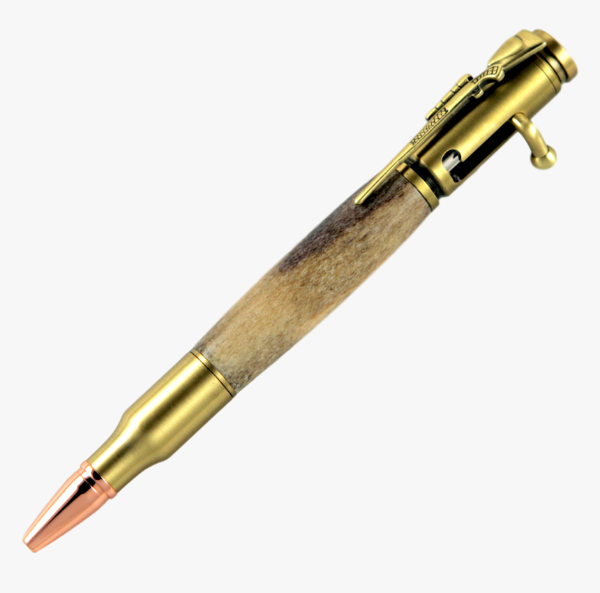 Alaskan Caribou Antler 30 Caliber Bolt Action Antique, HD Png Download