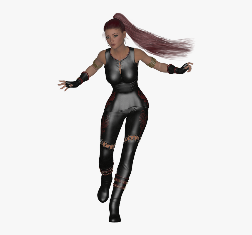 Mulheres, Guerreiro, Combate, Png, 3d - Girl, Transparent Png