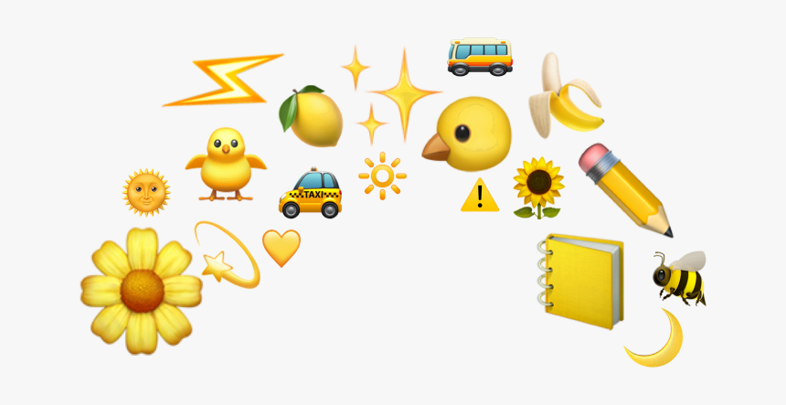 #yellow#emoji#crown#✨💛✨ #freetoedit - Yellow Emoji Crown Png, Transparent Png