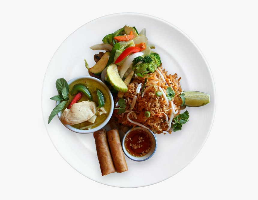Transparent Plate Of Food Png - Mee Siam, Png Download