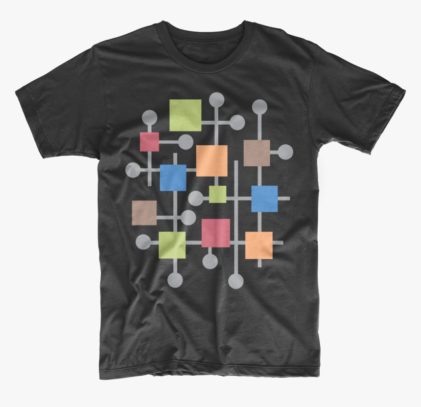 Mid Century Modern Abstract T-shirt - Paris T Shirt Png, Transparent Png