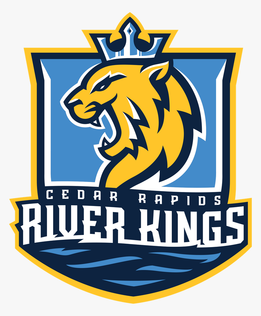 Transparent Kings Logo Png - Cedar Rapids River Kings Logo, Png Download