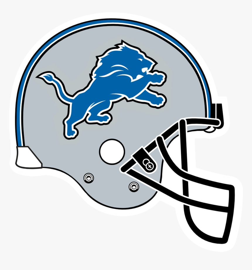 Detroit Lions Ford Field Nfl American Football Helmets - Detroit Lions Helmet Logo Png, Transparent Png