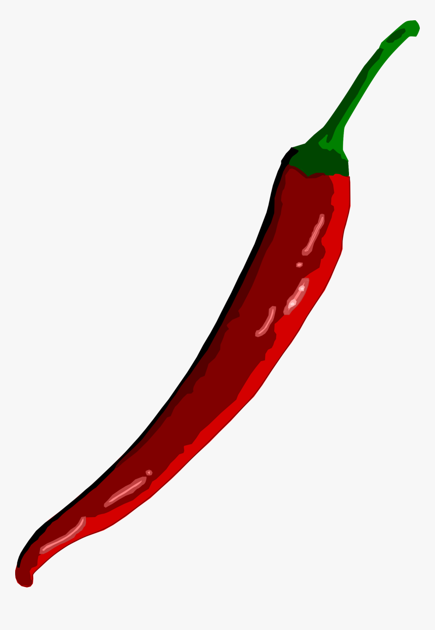 Pimienta, Chile, Vegetales, Los Alimentos, Picante - Red Chilli Clip Art, HD Png Download