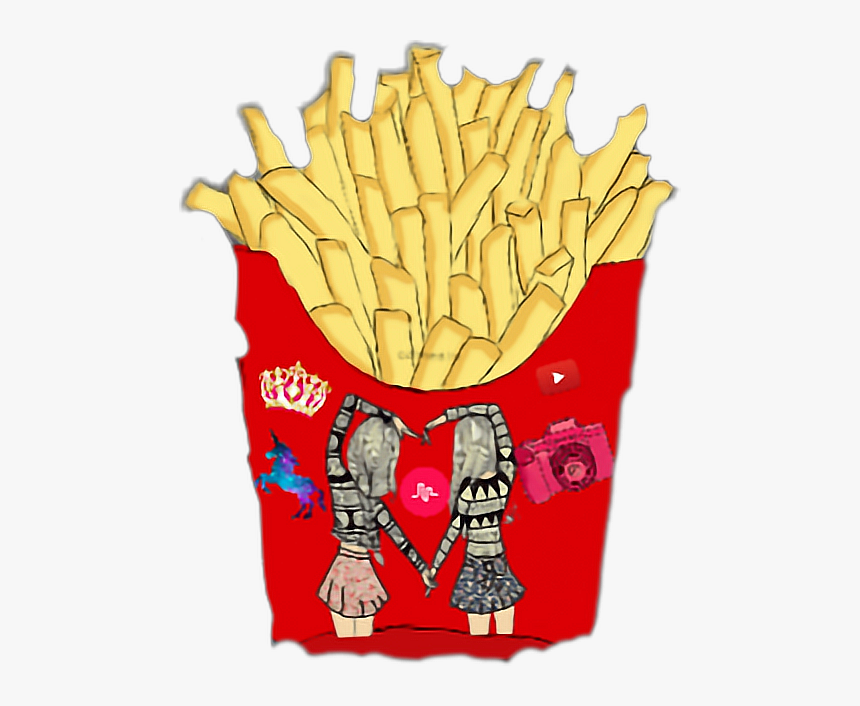 Food Png - Sticker De Papas Fritas, Transparent Png