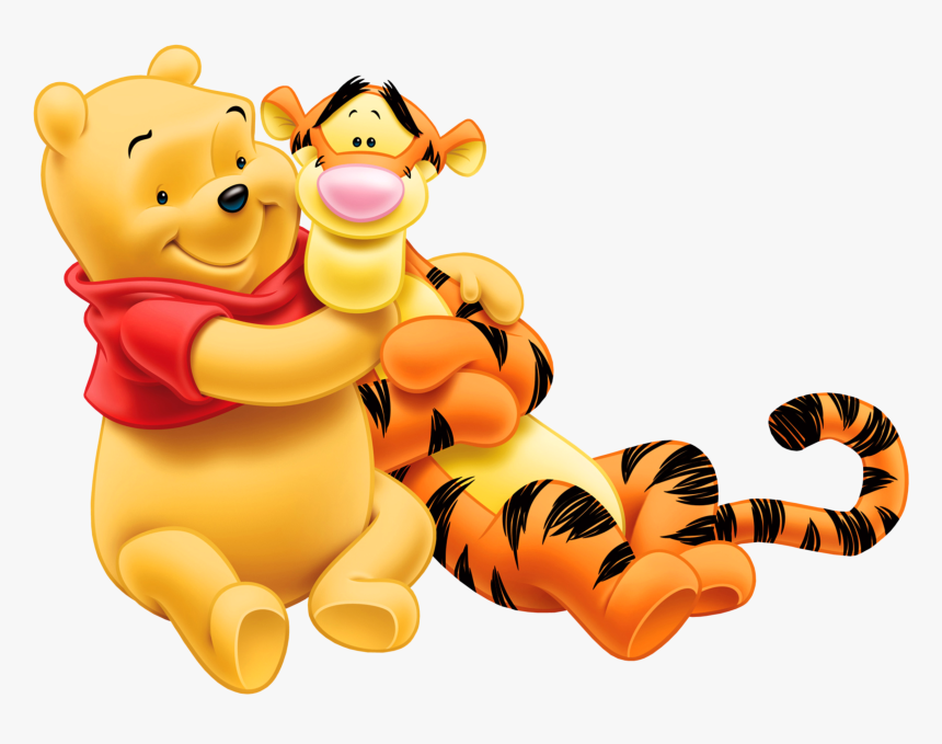 Winnie The Pooh And Tigger Png, Transparent Png